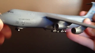 Gemini macs Dover afb c-5m super galaxy unboxing and review