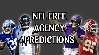 NFL Free Agency Predictions: Chris Jones, Saquon Barkley, Kirk Cousins, and more!