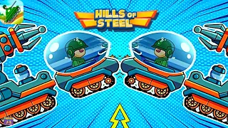 Hills of Steel.Tank Boss Battle - New Update EPIC TANK EXPERIMENT TESLA VS ALL BOSSES