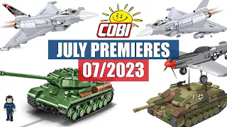 📅 July premieres from COBI - 07/2023 - Planes, tanks