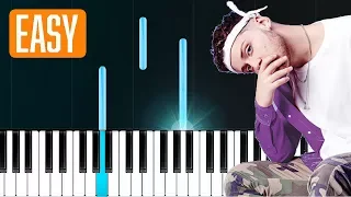 Bazzi - "Gone" 100% EASY PIANO TUTORIAL