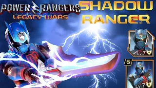 (FIRST LOOK) Shadow Ranger Gameplay ~ Power Rangers Legacy Wars