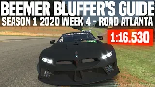 iRacing | BMW 12.0 Bluffer's Guide Week 4: Road Atlanta (BMW M8 GTE)