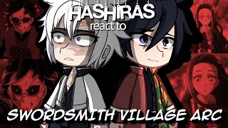 [🇷🇺/🇬🇧] Hashiras React To Swordsmith Village Arc | GCRV