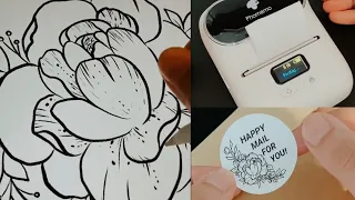 Make a sticker with me! - Phomemo Thermal Printer M110