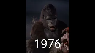evolution of Godzilla ultraman gamera kong
