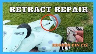 How to fix rc plane retractable landing gear