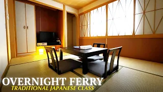Overnight Ferry Ride in the Traditional Japanese Room | Sapporo - Niigata