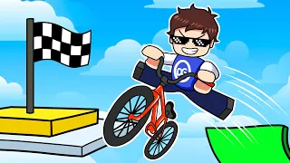 Llegué a 956.589.365 KMPH en BICICLETA en ROBLOX !!