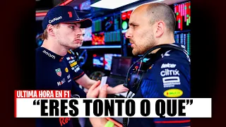 Ingeniero de Red Bull EXPLOTA Contra Verstappen *RATA*