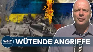 UKRAINE-KRIEG: Gnadenlose Gefechte in der Südukraine - Deutsche Marder wohl im Einsatz | WELT Thema