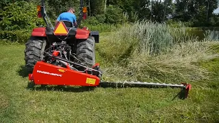 Rossi Sickle Mower in Action