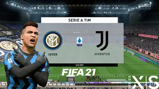 FIFA 21 Next Gen |Serie A Week 18| - Inter vs Juventus