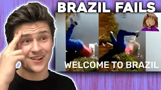 BEST BRAZIL MEMES - Brazilian Fail edition ! |🇬🇧UK Reaction