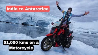 51,000 Kms in Just 99 DAYS - INDIA to ANTARCTICA on a Motorcycle - #TheJourneyPodcast 2