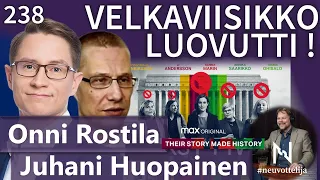 Velkaviisikko luovutti Onni Rostila Juhani Huopainen #neuvottelija 238