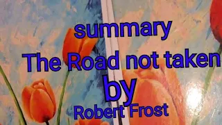 The Road Not Taken poem summary