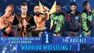 Will Ospreay Rocky Romero Amazing Red vs The Rascalz - Warrior Wrestling's Greatest Matches