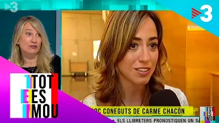 Joana Bonet: "La història de Carme Chacón és la d'una dona enamorada de la vida"