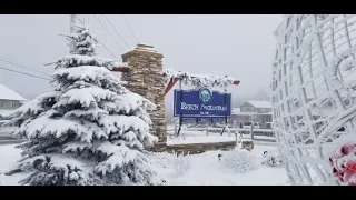 Snow Day at Beech Mtn, NC/Bayou Smokehouse in Banner Elk, NC (Review)