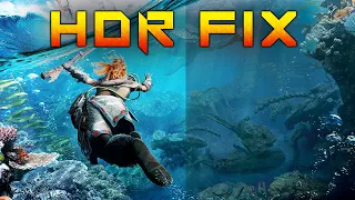 Horizon Forbidden West HDR FIX: Peak Luminance Mod for PC Settings