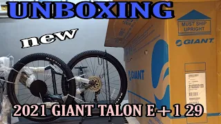 UNBOXING- 2021 GIANT TALON E+1 29 | GIANT TALON ELECTRIC BIKE 2021