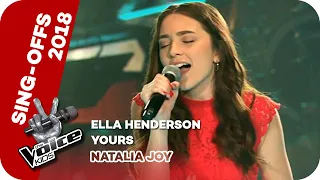 Ella Henderson - Yours (Natalia Joy) | Sing-Offs | The Voice Kids 2019 | SAT.1