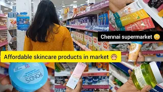 🌞 affordable skincare products available in market || Chennai supermarket 🙊