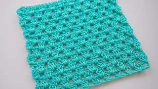 ✔Самый простой узор крючком для начинающих.Легкие узоры крючком.Simple crochet patterns tutorial №86