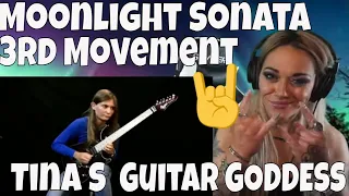 Tina S Moonlight Sonata 3rd Movement REACTION | Just Jen Reacts to Tina S MOONLIGHT SONATA | WOW!