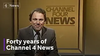 Channel 4 turns 40: Four decades of news in four minutes