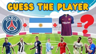 Guess the Footballer by Number +Jersey +Nationality | Football Quiz 2024 @SportsGlory2024