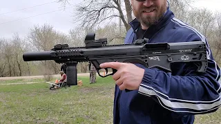 Clay Shooting with FD12 Bullpup Shotgun Black Aces Tactical