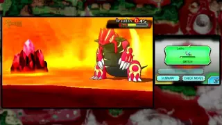 Pokémon Omega Ruby  Legendary Primal Groudon Encounter & Aftermath online video cutter com 1