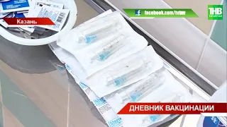 В Татарстане работают 153 пункта вакцинации от коронавируса | ТНВ