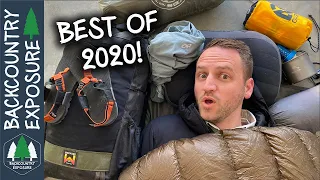 The BEST BACKPACKING GEAR of 2020! (For Me)