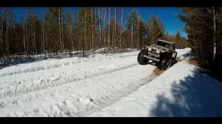 Первый заезд весной на бунгало