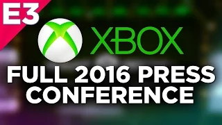 Microsoft's FULL Press Conference @ E3 2016! Xbox One S, Project Scorpio, Gears of War 4 & More!