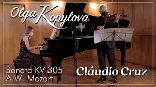 SONATA KV 305 - W.A. MOZART | Olga Kopylova e Cláudio Cruz