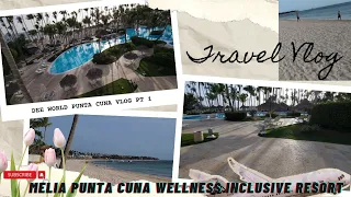 Meliá Punta Cana Beach Wellness Inclusive - Adults only walk thru review d.r vlog part 1 4k Bavaro