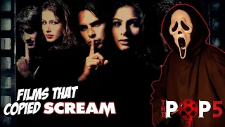 Scream RIP-OFFS?! These Movies Stole From The Master! | Pop 5