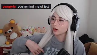 Kyedae Tries WHITE WIG That TenZ Bought Her..