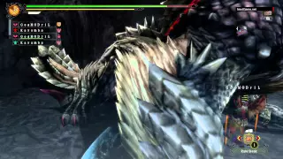 Monster Hunter 3 Ultimate - Совместная игра (Local co-op) HD [1080p] (Wii U)