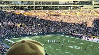 Chargers @ Packers final play