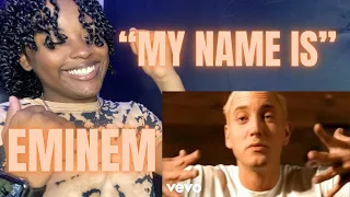 First Time Hearing "My Name Is" Eminem (Official Video) REACTION | HE SAID WHAT?!