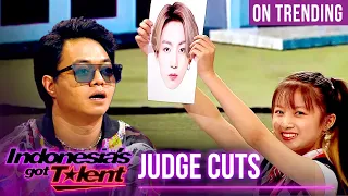 WOW! Ada Jung Kook 'BTS' di Pertunjukan Sulap Fritzy!  - Indonesia's Got Talent 2022