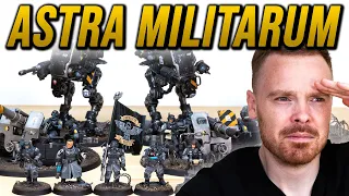 STARSHIP TROOPERS Inspired WARHAMMER 40K? - Astra Militarum Painting Showcase