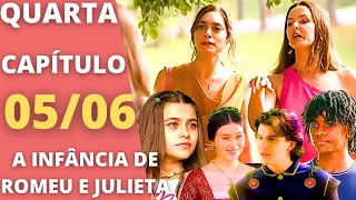 A INFÂNCIA DE ROMEU E JULIETA - Capítulo 283 - QUARTA 05/06 - Resumo da novela hoje completo