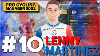 LENNY MARTINEZ JEUNE PÉPITE #10 PRO CYCLIST - PRO CYCLING MANAGER 2022