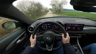 2023 Alfa Romeo Tonale Q4 PHEV 280 HP (Veloce) | POV Test Drive